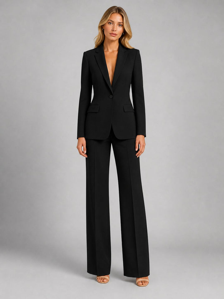 Niki | Tailored Blazer and Palazzo Pants