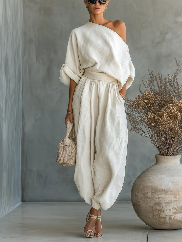 Violante | Two-Piece Set with Off-the-Shoulder Design