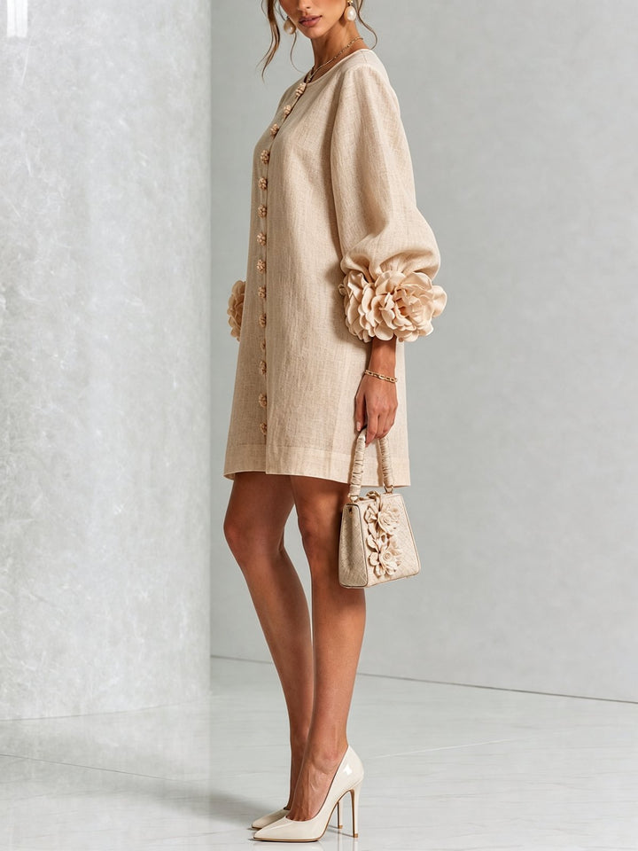 Yseult | Button-Down Mini Dress