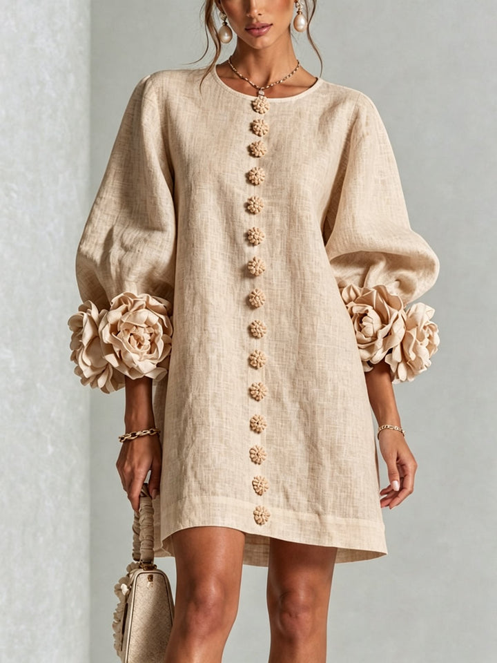 Yseult | Button-Down Mini Dress