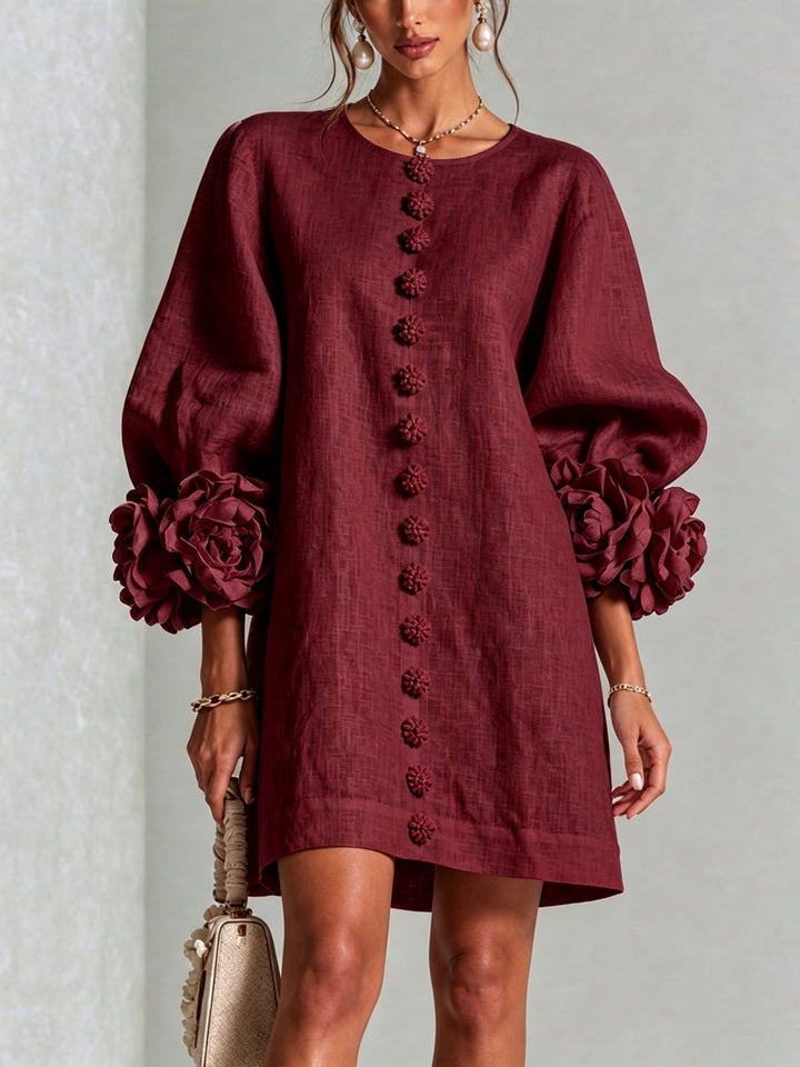Yseult | Button-Down Mini Dress