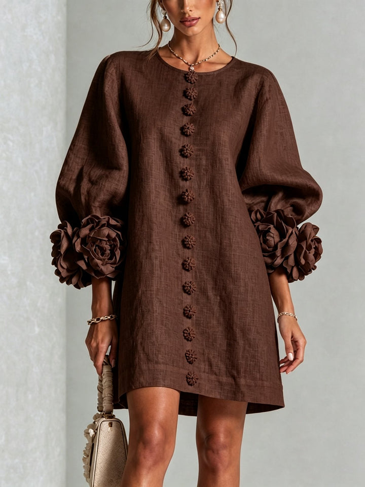 Yseult | Button-Down Mini Dress