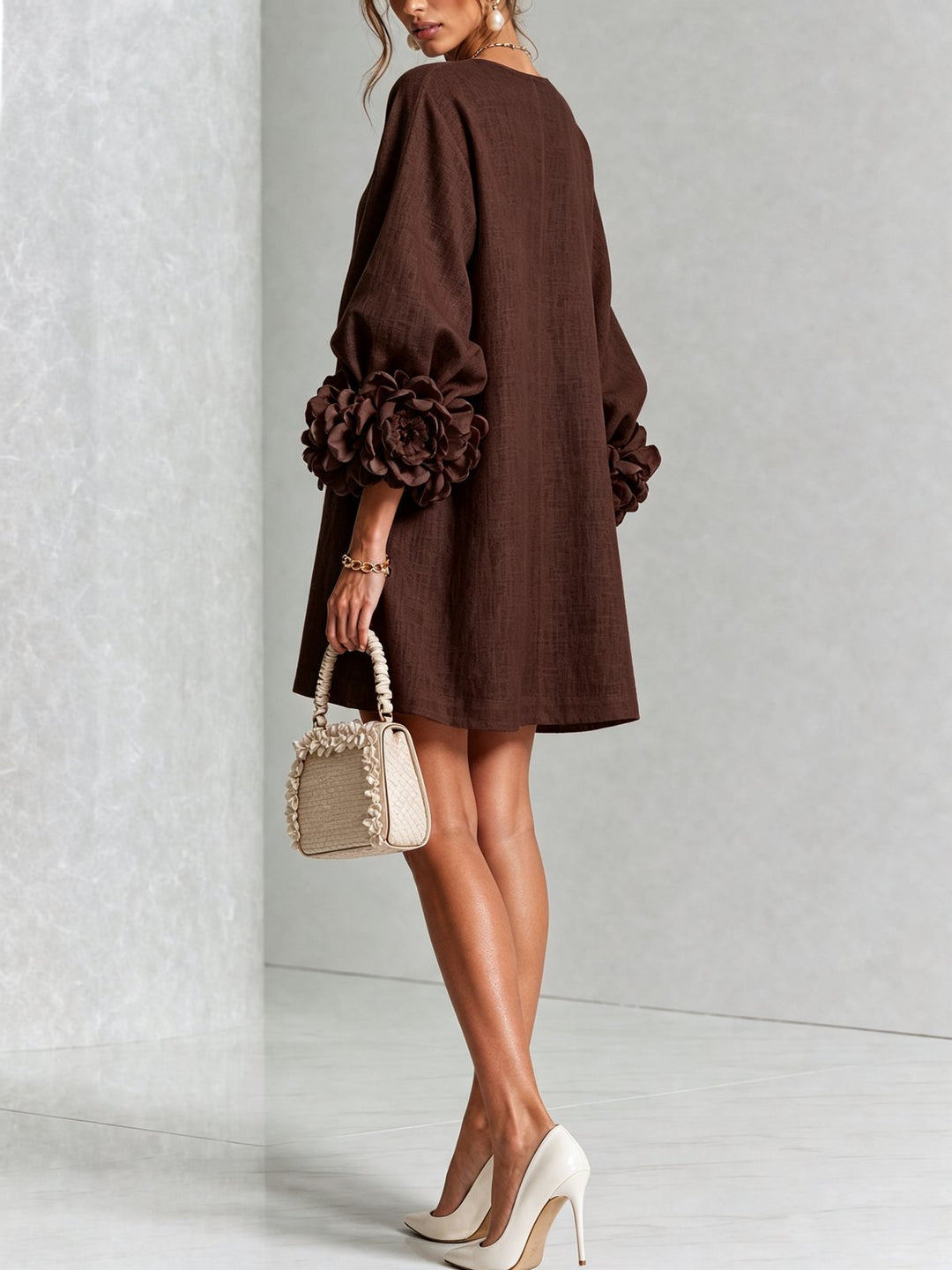 Yseult | Button-Down Mini Dress