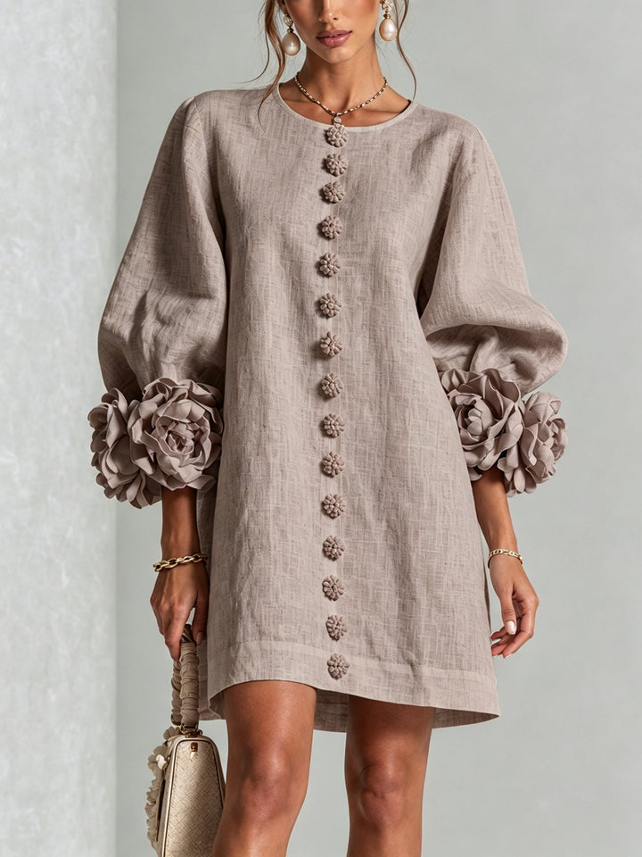 Yseult | Button-Down Mini Dress