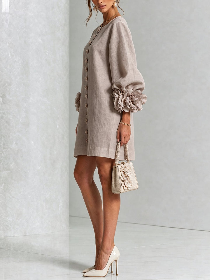 Yseult | Button-Down Mini Dress