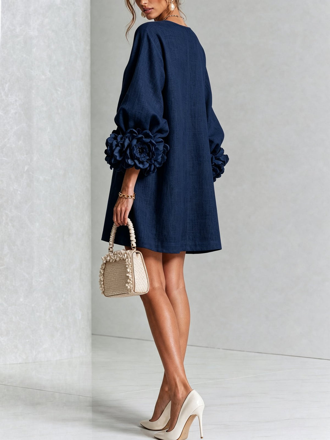 Yseult | Button-Down Mini Dress