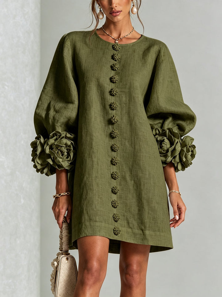 Yseult | Button-Down Mini Dress