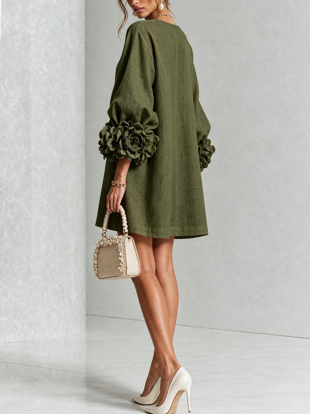 Yseult | Button-Down Mini Dress