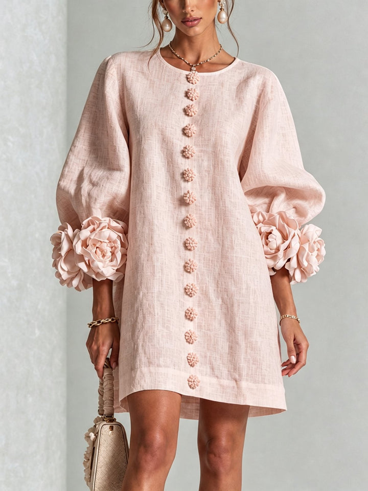 Yseult | Button-Down Mini Dress