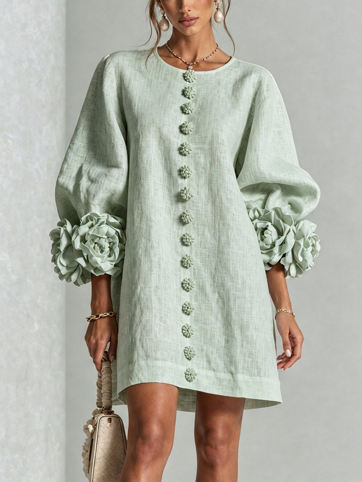 Yseult | Button-Down Mini Dress