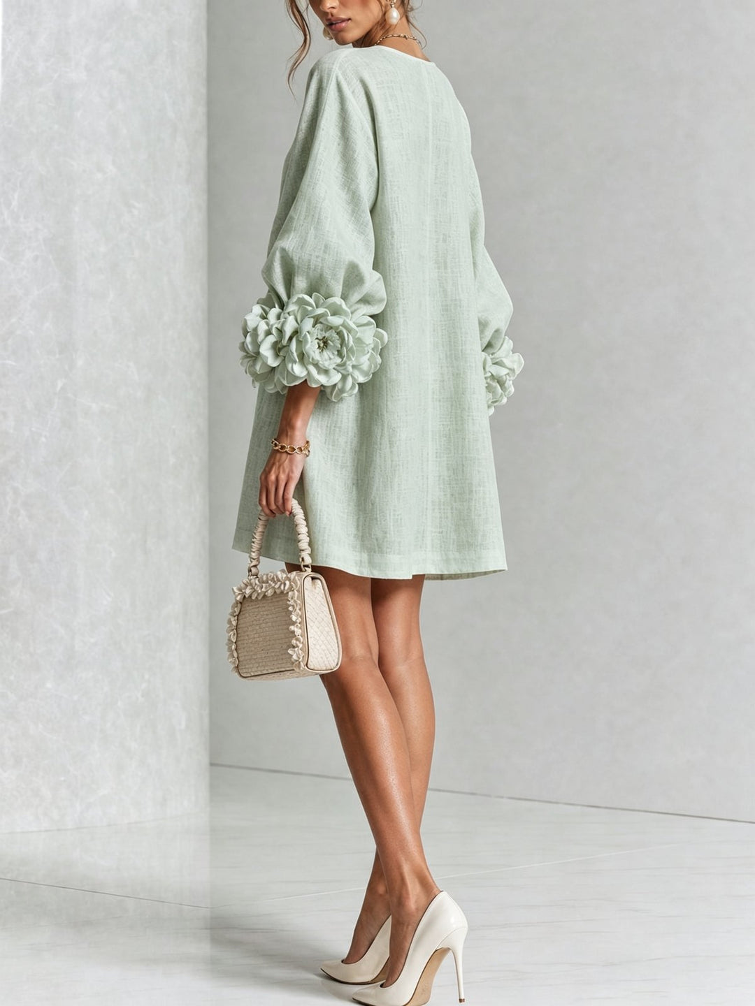 Yseult | Button-Down Mini Dress
