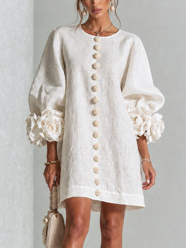 Yseult | Button-Down Mini Dress
