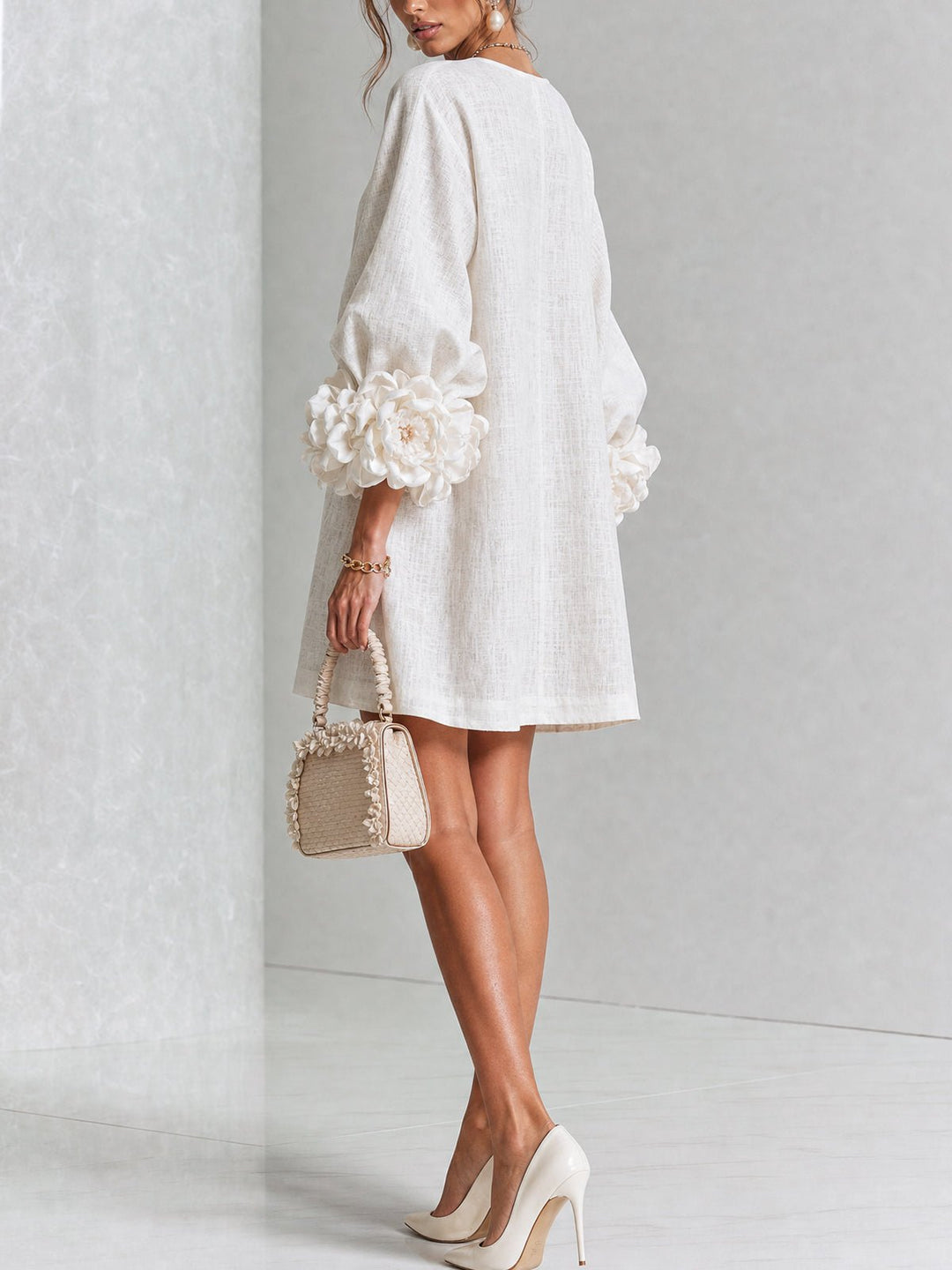 Yseult | Button-Down Mini Dress