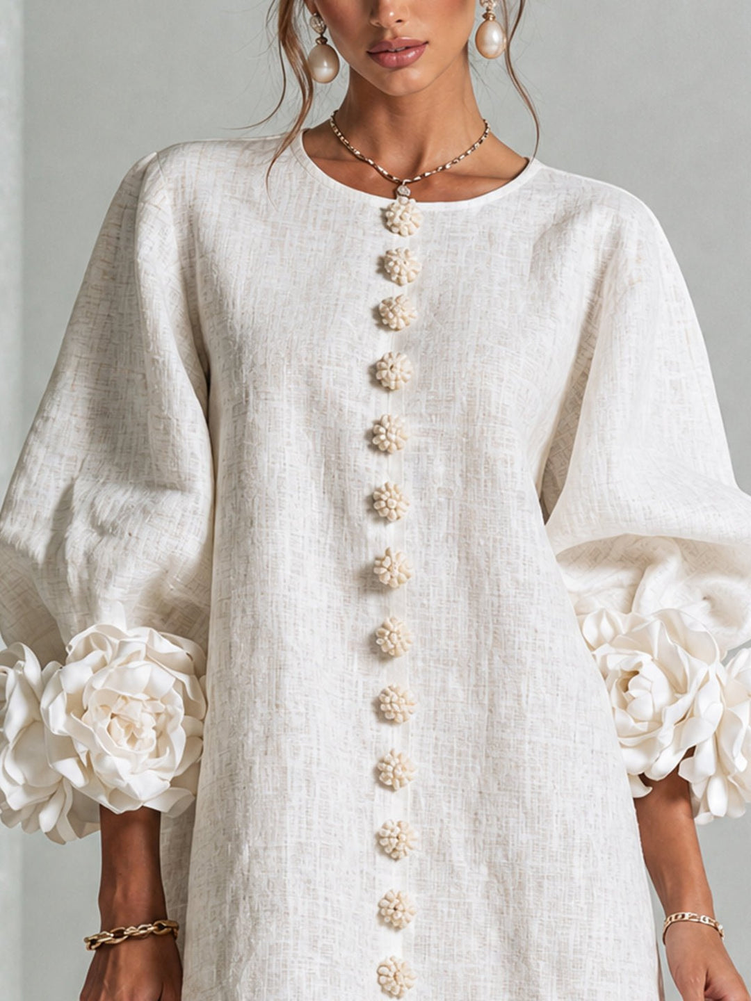 Yseult | Button-Down Mini Dress