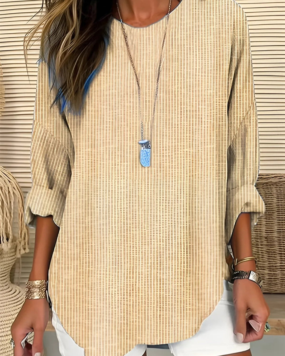 Cindi | Striped Blouse