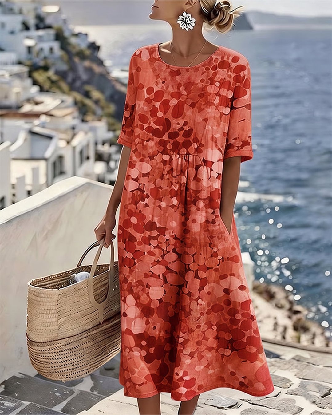 Chandra | Charming Floral Dress