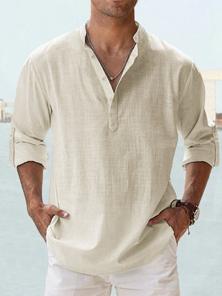 Philip | Breathable Linen Shirt