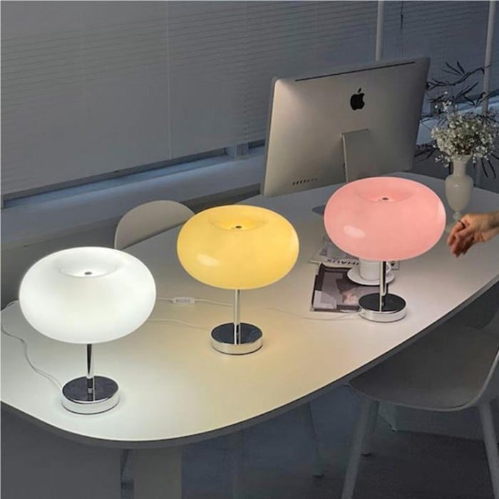 Modern Bauhaus Macaron Glass Table Lamp | Buy 1 Get 1 Free
