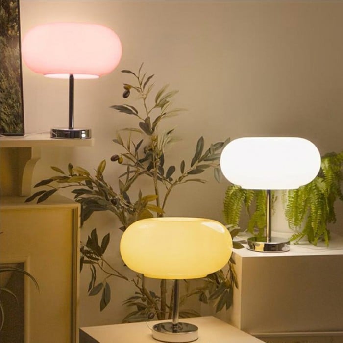 Modern Bauhaus Macaron Glass Table Lamp | Buy 1 Get 1 Free