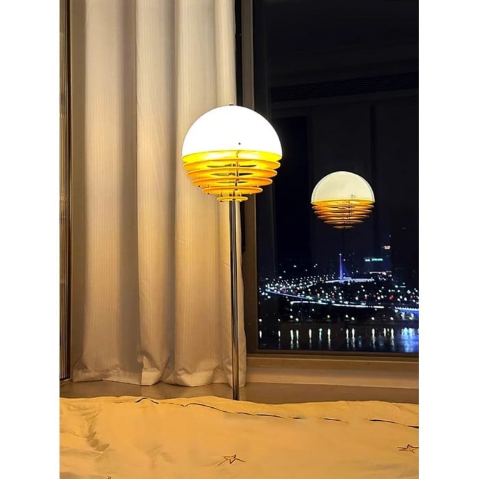 Bauhaus Acrylic & Glass Sunset Floor Lamp for Living Room | Buy 1 Get 1 Free