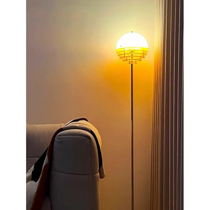 Bauhaus Acrylic & Glass Sunset Floor Lamp for Living Room | Buy 1 Get 1 Free