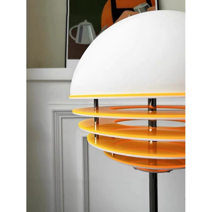Bauhaus Acrylic & Glass Sunset Floor Lamp for Living Room | Buy 1 Get 1 Free