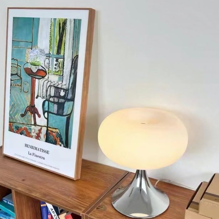 Bauhaus Apple-Shaped Glass Table Lamp | Buy 1 Get 1 Free