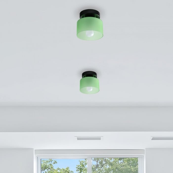 Bauhaus Colorful Ceiling Lamp Modern Space Glass Design | Buy 1 Get 1 Free