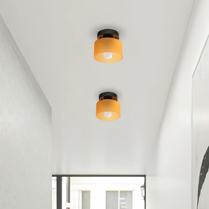 Bauhaus Colorful Ceiling Lamp Modern Space Glass Design | Buy 1 Get 1 Free