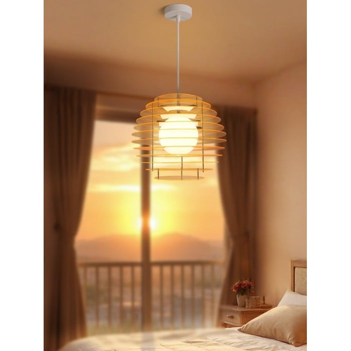 Bauhaus Memphis Acrylic Sunrise Pendant Lamp | Buy 1 Get 1 Free