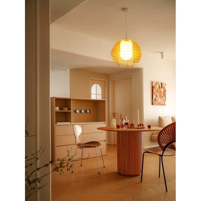 Bauhaus Memphis Acrylic Sunrise Pendant Lamp | Buy 1 Get 1 Free