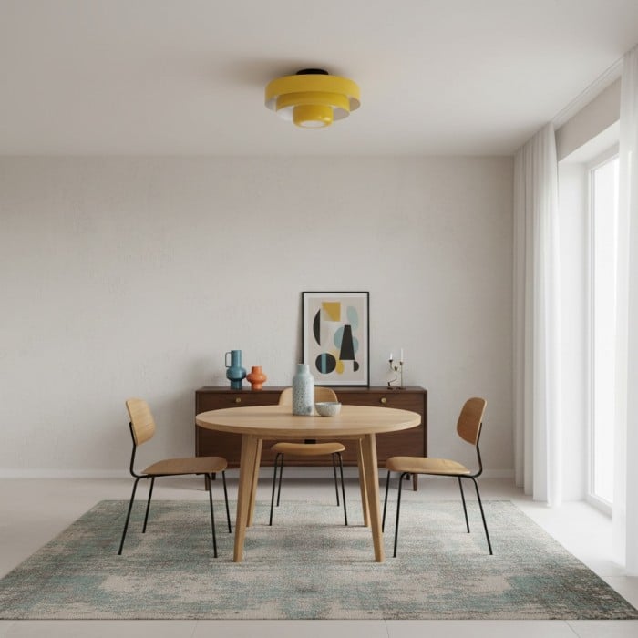 Bauhaus Triple Layer Colorful Ceiling Light | Buy 1 Get 1 Free