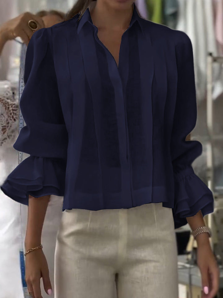 Vienne | Sophisticated Crop Blouse