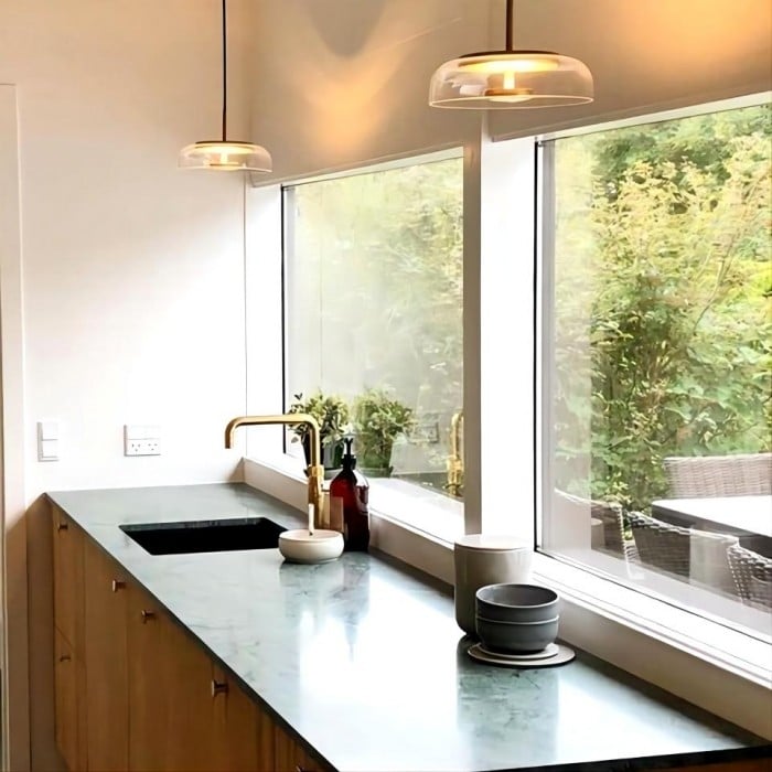 Brossi Blown Glass Round Pendant Lamp | Buy 1 Get 1 Free