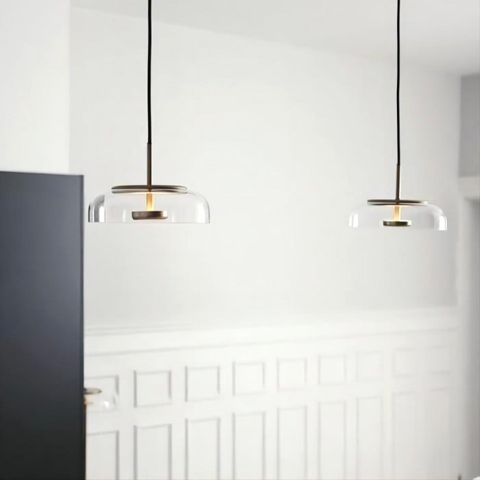 Brossi Blown Glass Round Pendant Lamp | Buy 1 Get 1 Free