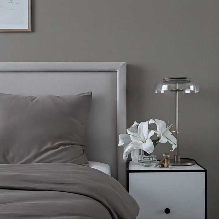 LED Blosshi Round Glass Table Lamp | Buy 1 Get 1 Free