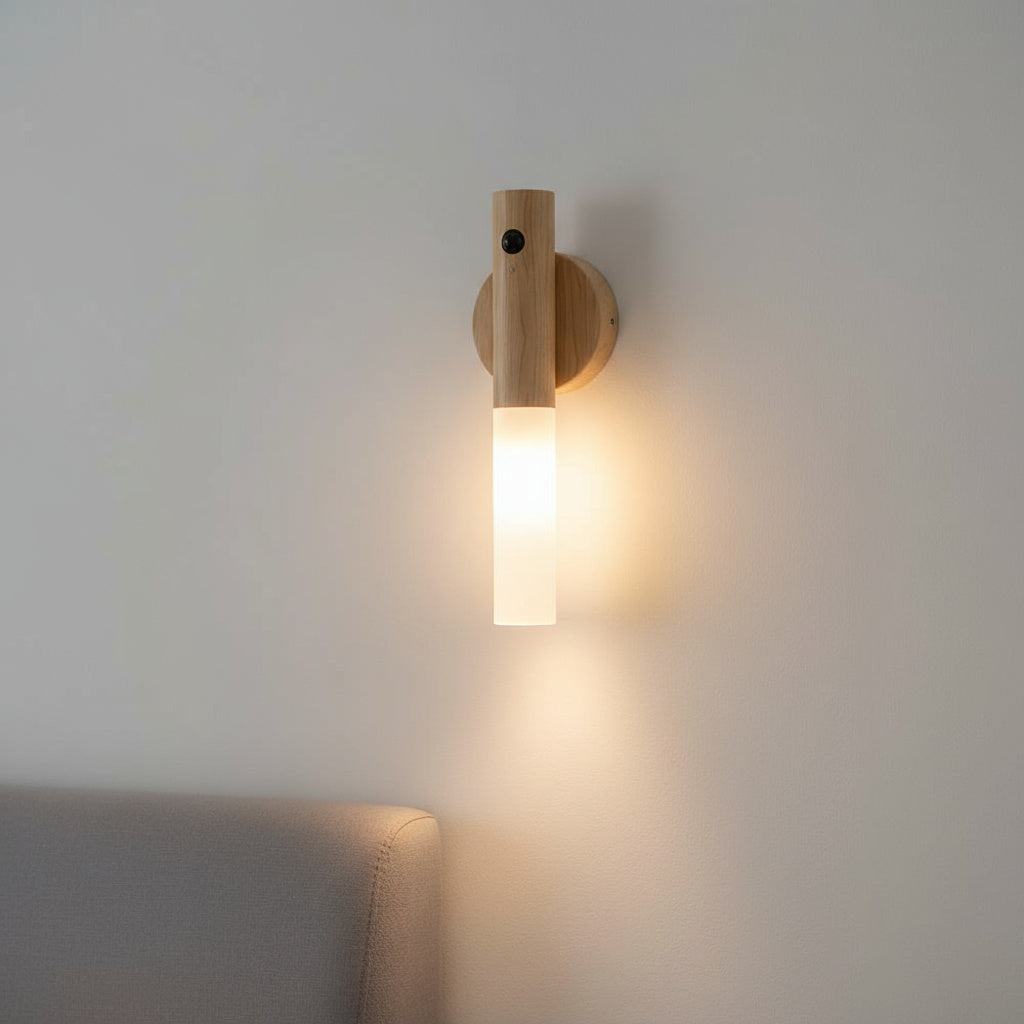 Arne Rechargeable Wood Wall Lamp | Buy 1 Get 1 Free