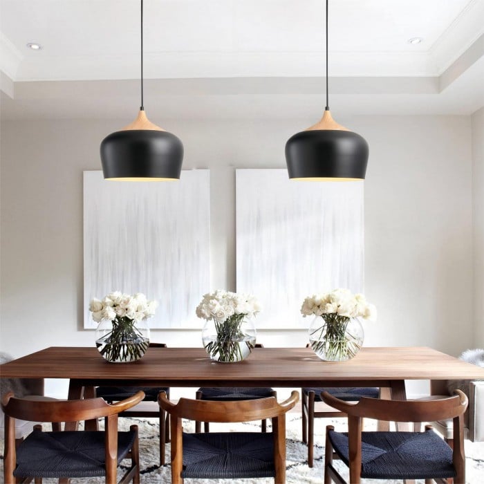 Coco Minimalist Bowl Pendant Light for Kitchen | Buy 1 Get 1 Free