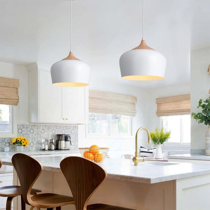 Coco Minimalist Bowl Pendant Light for Kitchen | Buy 1 Get 1 Free