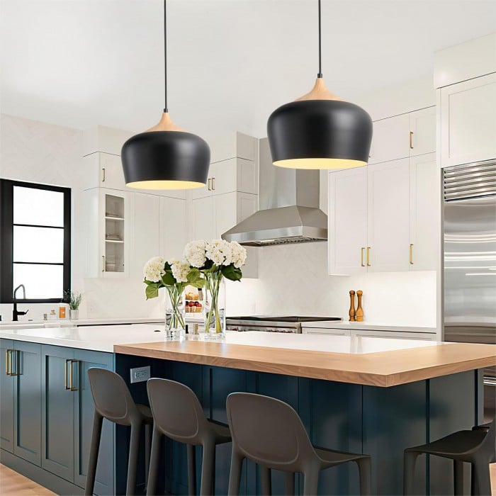 Coco Minimalist Bowl Pendant Light for Kitchen | Buy 1 Get 1 Free