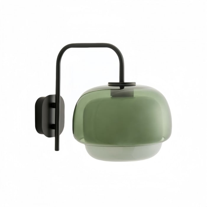 Klinko Color Glass Mushroom Double Sphere Wall Lamp | Buy 1 Get 1 Free