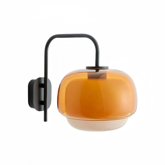 Klinko Color Glass Mushroom Double Sphere Wall Lamp | Buy 1 Get 1 Free