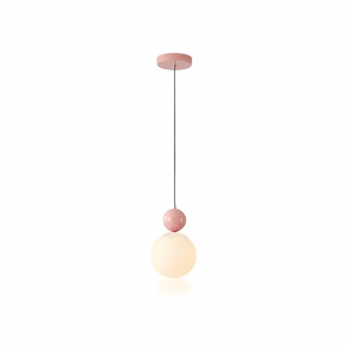 Colorful Glass Orb Pendant Light Scandinavian Globe Bar Lamp | Buy 1 Get 1 Free