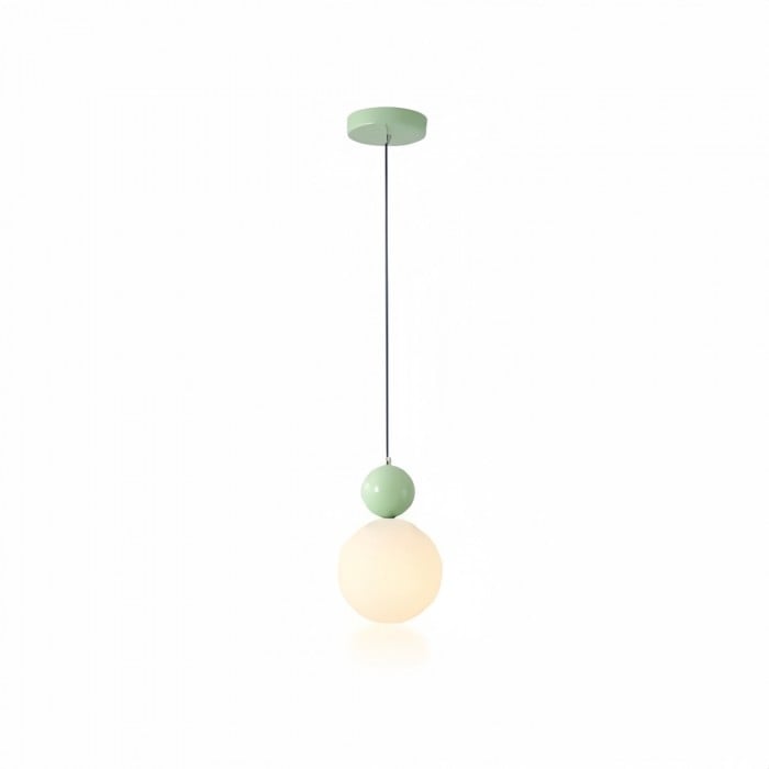 Colorful Glass Orb Pendant Light Scandinavian Globe Bar Lamp | Buy 1 Get 1 Free