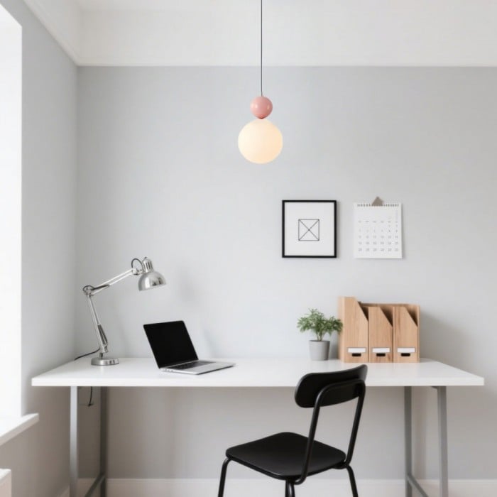 Colorful Glass Orb Pendant Light Scandinavian Globe Bar Lamp | Buy 1 Get 1 Free