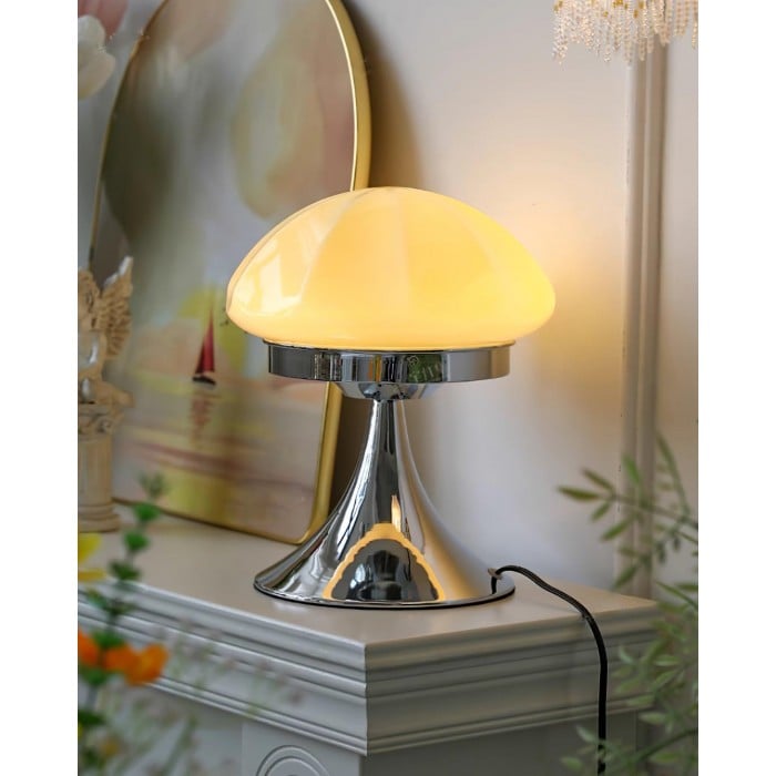 Bauhaus Glass Table Lamp for Bedroom | Buy 1 Get 1 Free