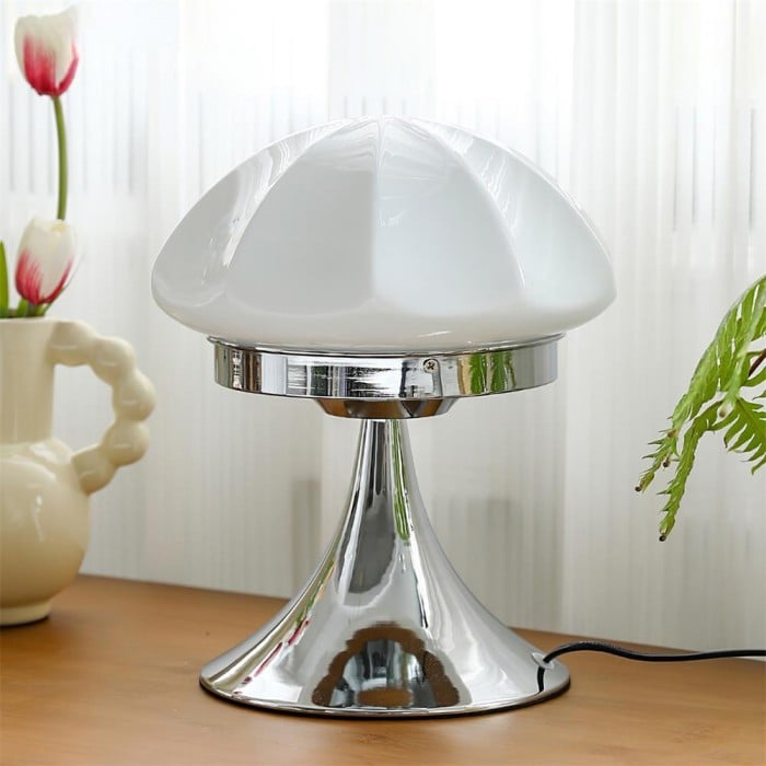 Bauhaus Glass Table Lamp for Bedroom | Buy 1 Get 1 Free