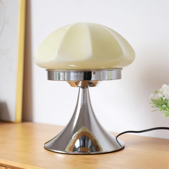 Bauhaus Glass Table Lamp for Bedroom | Buy 1 Get 1 Free