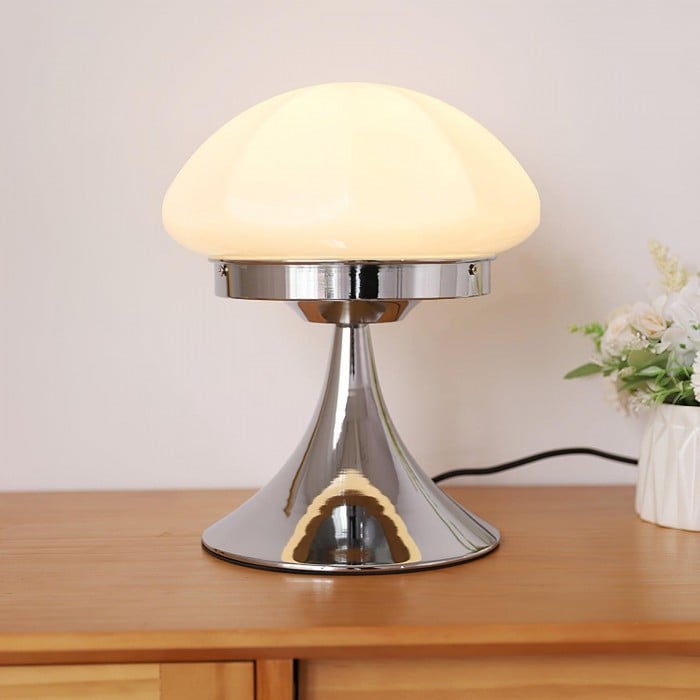 Bauhaus Glass Table Lamp for Bedroom | Buy 1 Get 1 Free