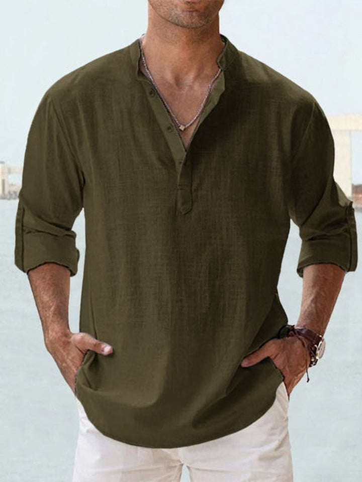 Philip | Breathable Linen Shirt